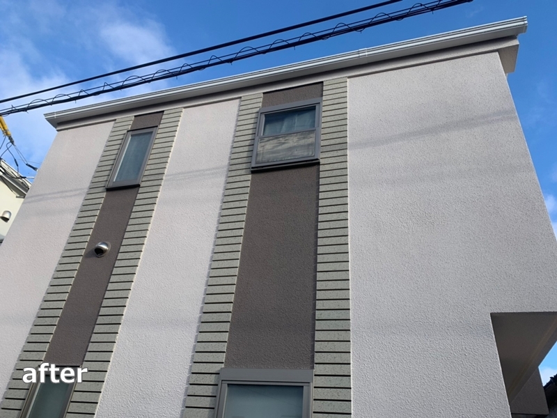 外壁塗装川崎市麻生区　断熱ガイナ屋根塗装